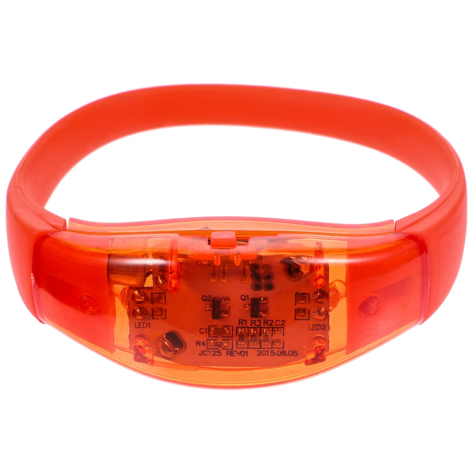Voice-controlled Luminous Bracelet Light Wristband Glow Bracelets Silicone Bangle
Voice-controlled Luminous Bracelet Light Wristband Glow Bracelets Silicone Bangle