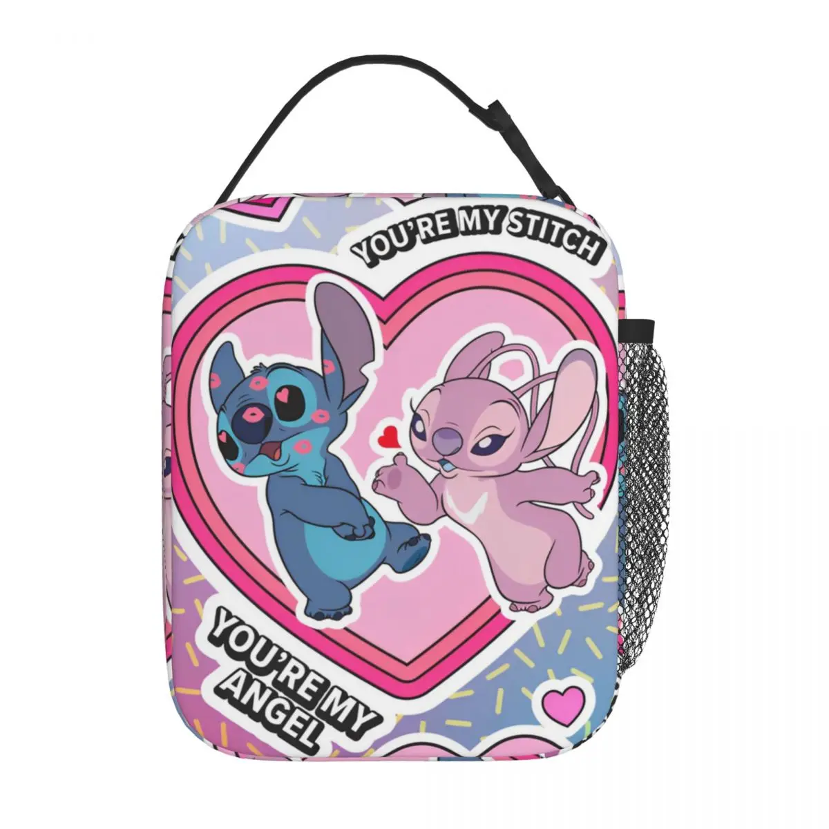 Cute Stitch Angel Thermal Insulated Lunch Bags for Office Reusable Kawaill Food Bag Thermal Cooler Lunch Boxes
Cute Stitch Angel Thermal Insulated Lunch Bags for Office Reusable Kawaill Food Bag Thermal Cooler Lunch Boxes