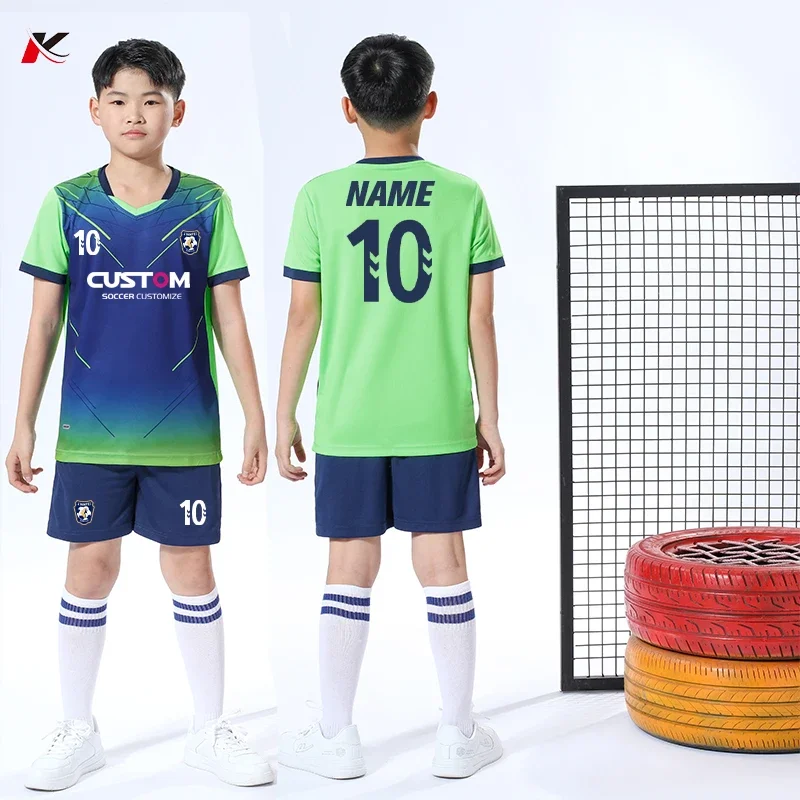 Custom Boys Football Jersey Tracksuit Child Soccer Sports Uniform Kids Sportswear Vest children's Football Uniform Suit JLS917
Custom Boys Football Jersey Tracksuit Child Soccer Sports Uniform Kids Sportswear Vest children's Football Uniform Suit JLS917