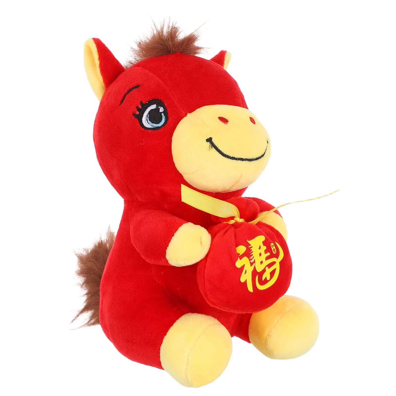 Chinese New Year Horse Stuffed Animal 2026 Red Soft Mascot Zodiac Year Party Favor Souvenir Car Sofa Decoration
Chinese New Year Horse Stuffed Animal 2026 Red Soft Mascot Zodiac Year Party Favor Souvenir Car Sofa Decoration