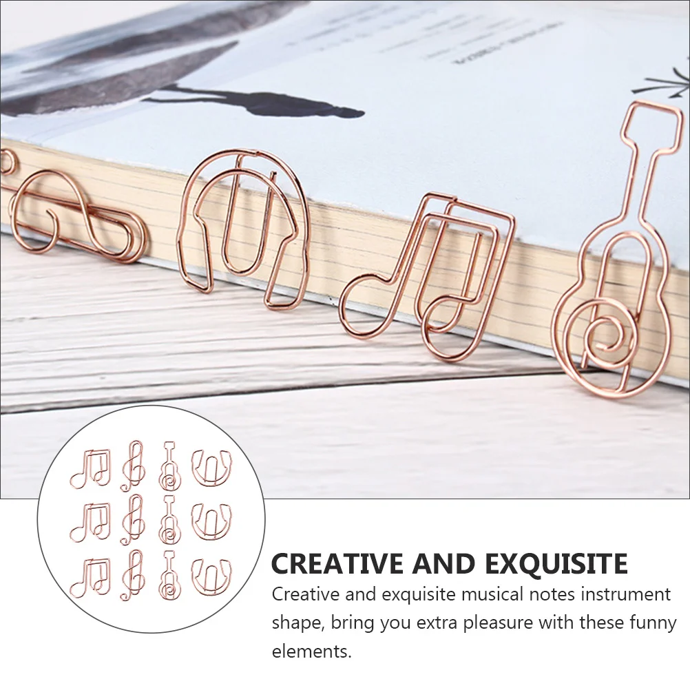 12Pcs Metal Musical Notes Paper Clips Creative Bookmarks for Documents Photos Cards Metal Paper Clips Creative Bookmarks
12Pcs Metal Musical Notes Paper Clips Creative Bookmarks for Documents Photos Cards Metal Paper Clips Creative Bookmarks