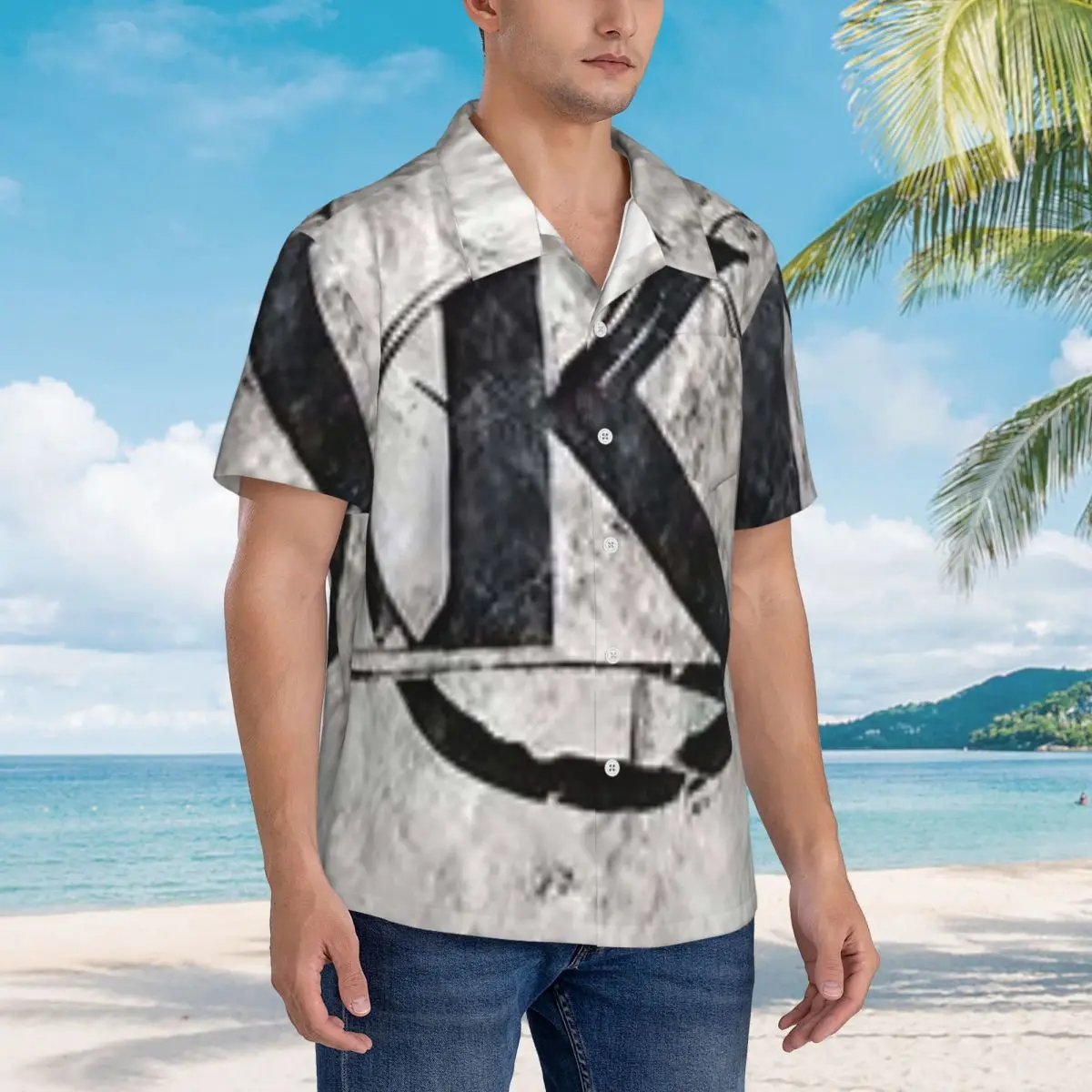 Black Kaamelott Logo On A Gray Background Hawaiian Shirts Funny Men Short Sleeve Shirt for Summer Beach Men's Button Tops
Black Kaamelott Logo On A Gray Background Hawaiian Shirts Funny Men Short Sleeve Shirt for Summer Beach Men's Button Tops
