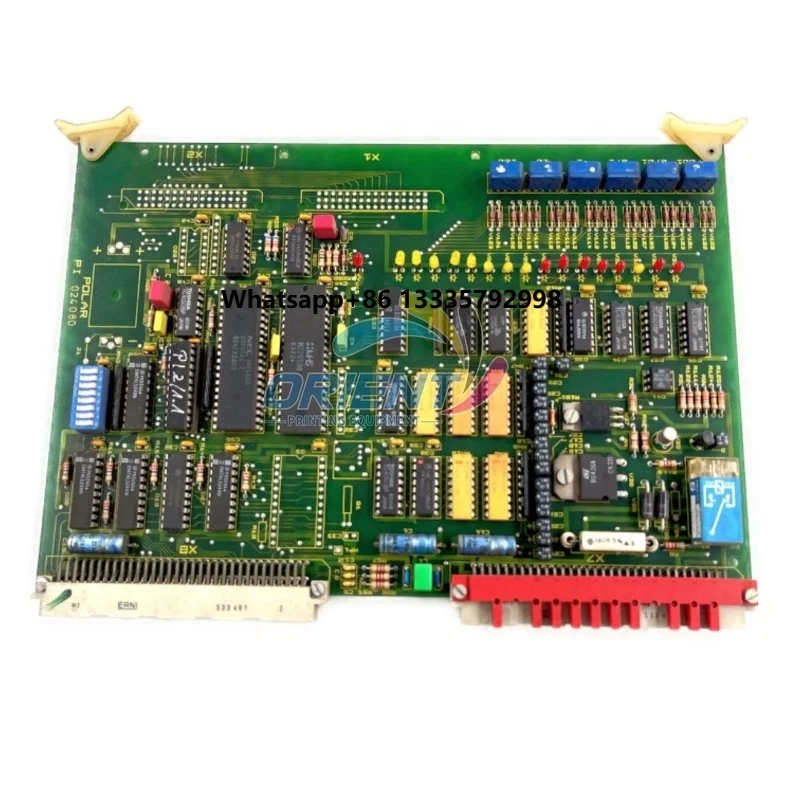 Original EMC Monitor Polar PI 024080 Circuit Board for Polar 115/92/137/155 Host Board Cutting Machinery Parts
Original EMC Monitor Polar PI 024080 Circuit Board for Polar 115/92/137/155 Host Board Cutting Machinery Parts