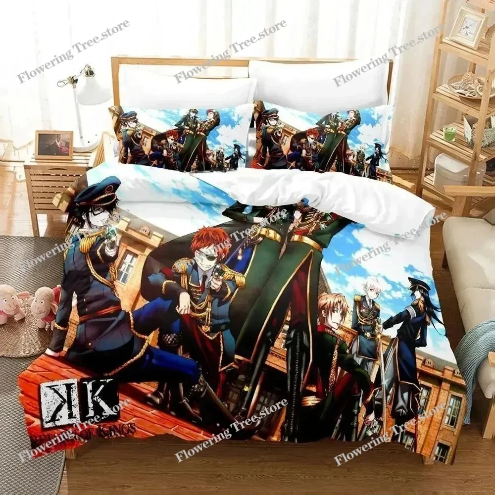 K project Mikoto Suoh No Blood! No Bone! No Ash! Bedding Set Cartoon Anime three-piece set Adult Kid Bedroom Duvet cover Sets
K project Mikoto Suoh No Blood! No Bone! No Ash! Bedding Set Cartoon Anime three-piece set Adult Kid Bedroom Duvet cover Sets