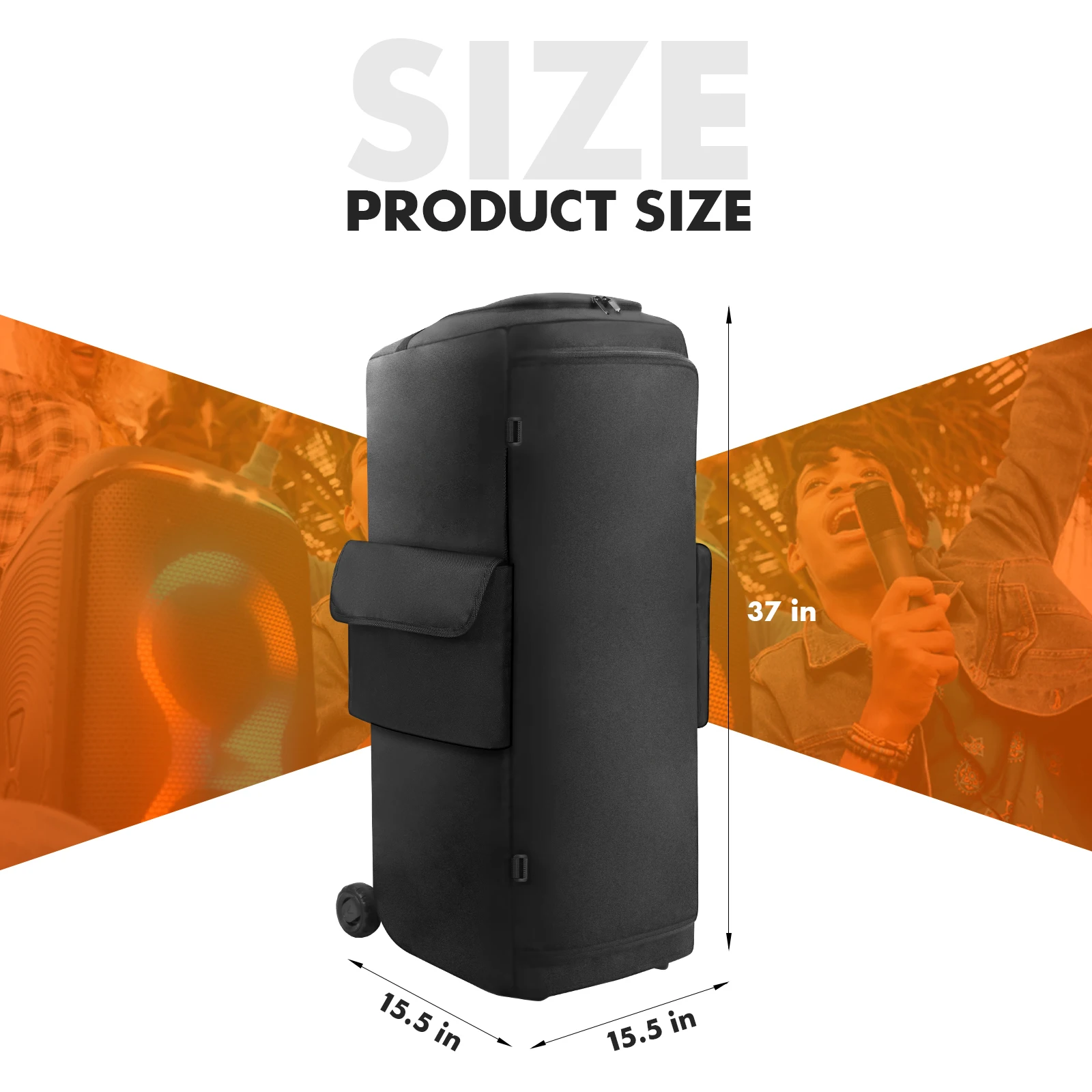 For Partybox 720 Padded Speaker Protective Cover Anti-Slip Double-Sided Speaker Storage Bag Wear Resist Speaker Accessories
For Partybox 720 Padded Speaker Protective Cover Anti-Slip Double-Sided Speaker Storage Bag Wear Resist Speaker Accessories