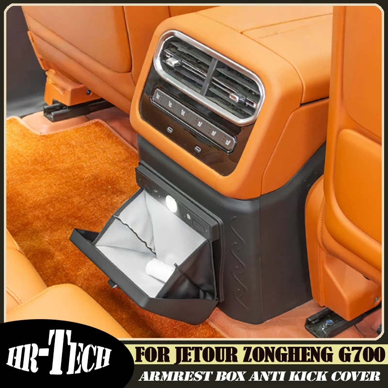 Car Rear Armrest Box Anti Kick Cover Suitable for JETOUR G700 2025-2026 Modified Auto Rear Garbage Bin Interior Accessories
Car Rear Armrest Box Anti Kick Cover Suitable for JETOUR G700 2025-2026 Modified Auto Rear Garbage Bin Interior Accessories