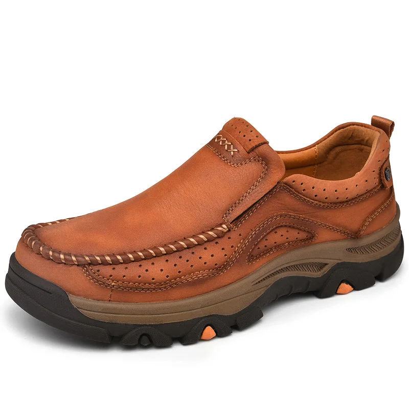 Brand Men's Loafers Genuine Leather Men's Casual Shoes Fashion Sneakers Men Designer Shoes Outdoor Men's Hiking Shoes 38-48
Brand Men's Loafers Genuine Leather Men's Casual Shoes Fashion Sneakers Men Designer Shoes Outdoor Men's Hiking Shoes 38-48