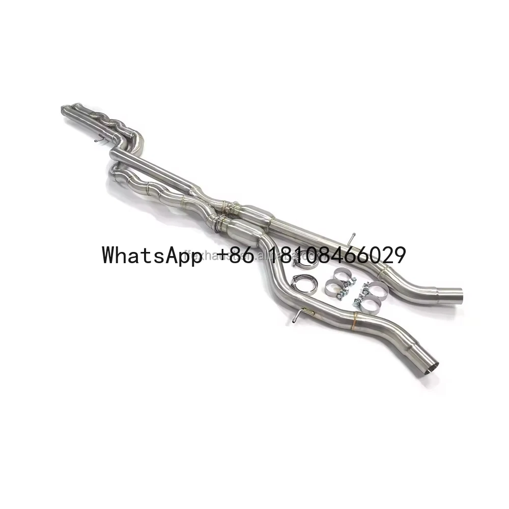 Equal Length Exhaust Midpipe for BMW M2 M2C F87 S55 3.0T
Equal Length Exhaust Midpipe for BMW M2 M2C F87 S55 3.0T