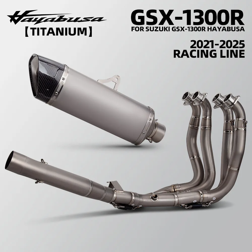 For Suzuki GSX1300R Hayabusa gen3 2021-2025 years titanium racing line full exhaust system S-S13R1-APLT
For Suzuki GSX1300R Hayabusa gen3 2021-2025 years titanium racing line full exhaust system S-S13R1-APLT
