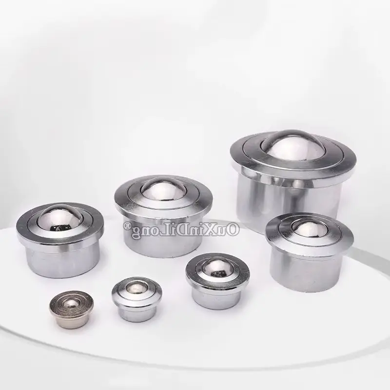 4PCS Precision Conveying Nylon/Bearing Steel/304 Stainless Steel Universal Ball/Wheel/Caster Industrial Flexible Transfer Wheels
4PCS Precision Conveying Nylon/Bearing Steel/304 Stainless Steel Universal Ball/Wheel/Caster Industrial Flexible Transfer Wheels