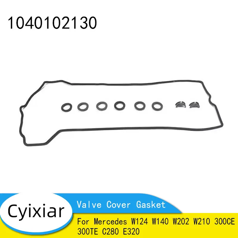 1 New Valve Cover Gasket Set for Mercedes W124 W140 W202 W210 300CE 300TE C280 E320 1040102130
1 New Valve Cover Gasket Set for Mercedes W124 W140 W202 W210 300CE 300TE C280 E320 1040102130