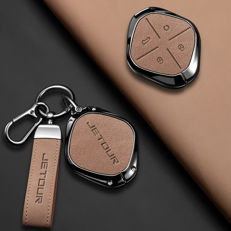 For Chery Jetour DASHING X-1 Plus DTC 2022 2023 Metal+Leather Car Key Case Car Remote Key Protection Shell Fob
For Chery Jetour DASHING X-1 Plus DTC 2022 2023 Metal+Leather Car Key Case Car Remote Key Protection Shell Fob