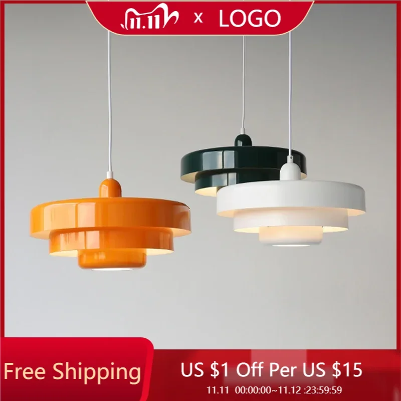 Danish retro LED ceiling chandelier Nordic creative orange pendent lamp restaurant home decoration coffee shop lighting fixtures
Danish retro LED ceiling chandelier Nordic creative orange pendent lamp restaurant home decoration coffee shop lighting fixtures