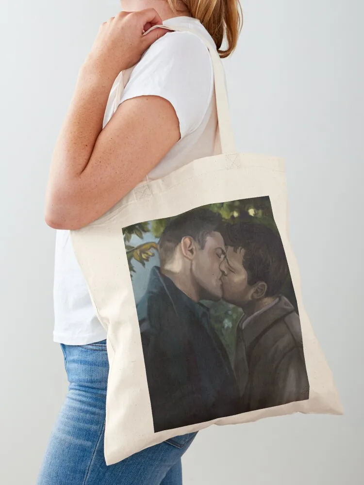 Destiel Kiss in The Wind Tote Bag tote bag men Reusable bags Handbags women Shopper handbag
Destiel Kiss in The Wind Tote Bag tote bag men Reusable bags Handbags women Shopper handbag