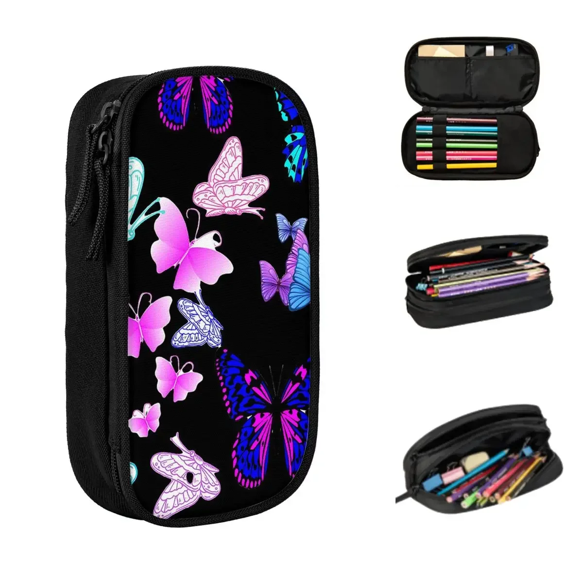 Gorgeous Pattern Pencil Cases Large Storage Pen Bags Pen Box Pencil Pouch For Boys Girls Students Stationery Office
Gorgeous Pattern Pencil Cases Large Storage Pen Bags Pen Box Pencil Pouch For Boys Girls Students Stationery Office