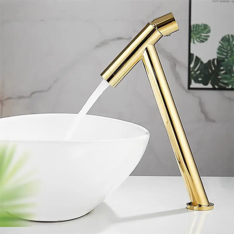 Basin Faucets Gold Bathroom Sink Faucet Single Handle Deck Mounted Hot and Cold Sink Crane Mixer Water Tap Copper
Basin Faucets Gold Bathroom Sink Faucet Single Handle Deck Mounted Hot and Cold Sink Crane Mixer Water Tap Copper