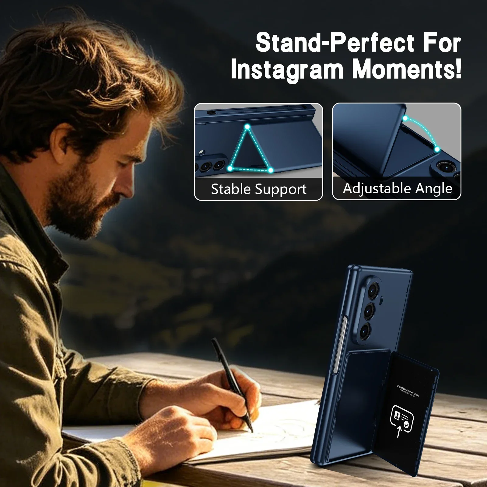 for Samsung Z Fold 8 Ultra 7 6 5 Luxury Business Pen Slot Card Holder Film Integrated Case Tempered Glass Handwriting Pen Cover
for Samsung Z Fold 8 Ultra 7 6 5 Luxury Business Pen Slot Card Holder Film Integrated Case Tempered Glass Handwriting Pen Cover