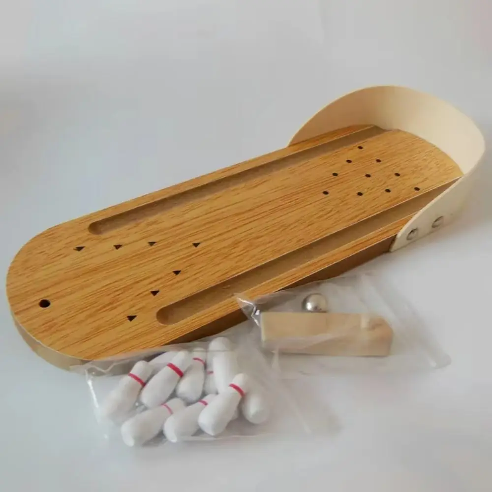 10 Pins Tabletop Mini Bowling Game Set Wooden Educational Desktop Bowling Game Fun Innovation Interactive Table Game Teens
10 Pins Tabletop Mini Bowling Game Set Wooden Educational Desktop Bowling Game Fun Innovation Interactive Table Game Teens