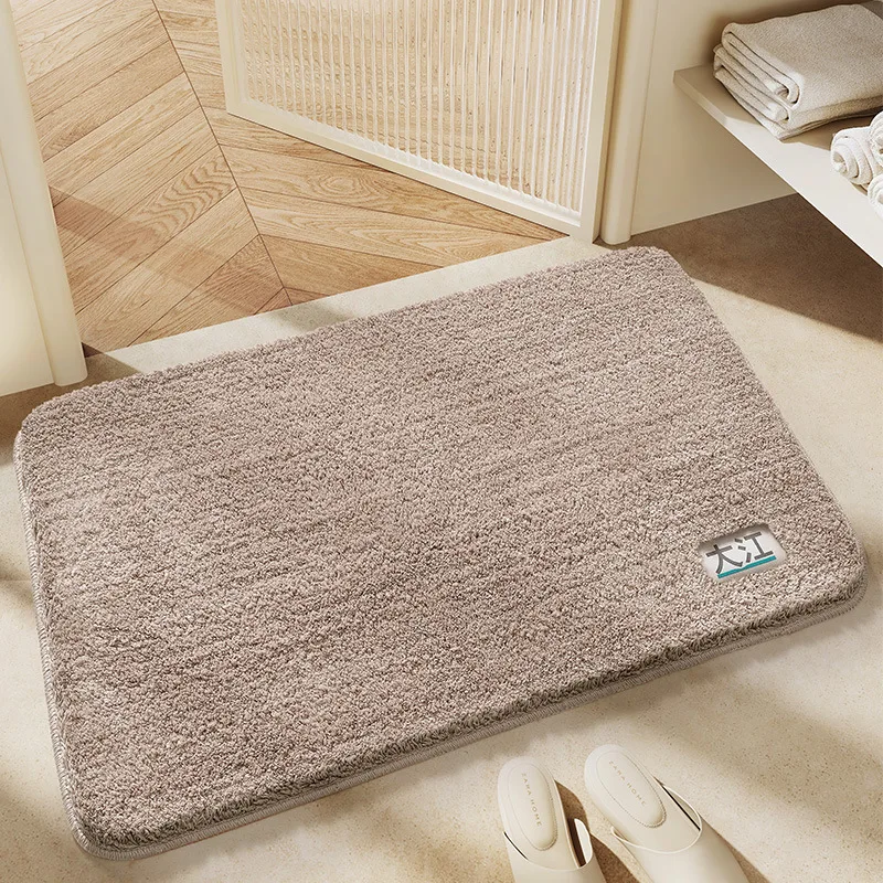 Modern Simple Thickened Flat Velvet Bathroom Mat Strong Absorbency Non-Slip Pad Home Toilet Quick Dry Foot Pad Velvet
Modern Simple Thickened Flat Velvet Bathroom Mat Strong Absorbency Non-Slip Pad Home Toilet Quick Dry Foot Pad Velvet
