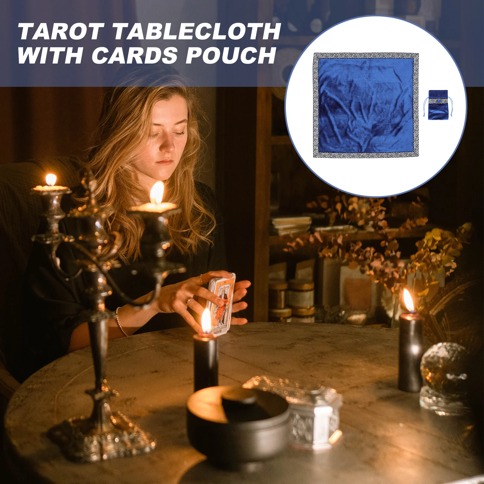 1set 1Set Tarot Tablecloth With Drawstring Bag Divination Cloth For Fortune Telling Therapy Decor Tablecloth Cards Pack
1set 1Set Tarot Tablecloth With Drawstring Bag Divination Cloth For Fortune Telling Therapy Decor Tablecloth Cards Pack