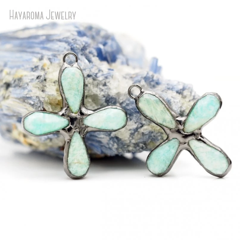 10pcs Amazonite Cross Necklace Pendant Aqua Teardrop Briolette Handmade Y2K Emo Accessories Women Goth Jewelry Charm Gift
10pcs Amazonite Cross Necklace Pendant Aqua Teardrop Briolette Handmade Y2K Emo Accessories Women Goth Jewelry Charm Gift