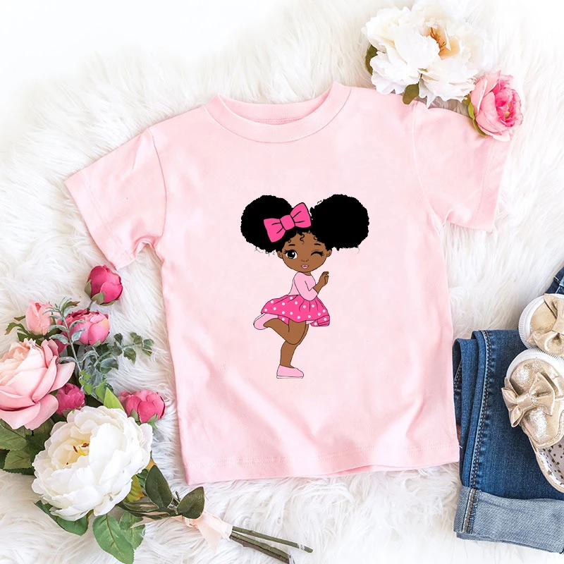 Black Girls T Shirts Hiphop Harajuku Black Little Girls Graphic Cute Kids Summer Tops Harajuku Girls Pink Tshirt Tops wholesale
Black Girls T Shirts Hiphop Harajuku Black Little Girls Graphic Cute Kids Summer Tops Harajuku Girls Pink Tshirt Tops wholesale
