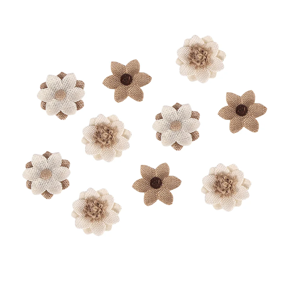 10 Pcs DIY Crafts Party Flower Accessory Christmas Handmade Accessories Wedding Decor Jute Ornaments
10 Pcs DIY Crafts Party Flower Accessory Christmas Handmade Accessories Wedding Decor Jute Ornaments