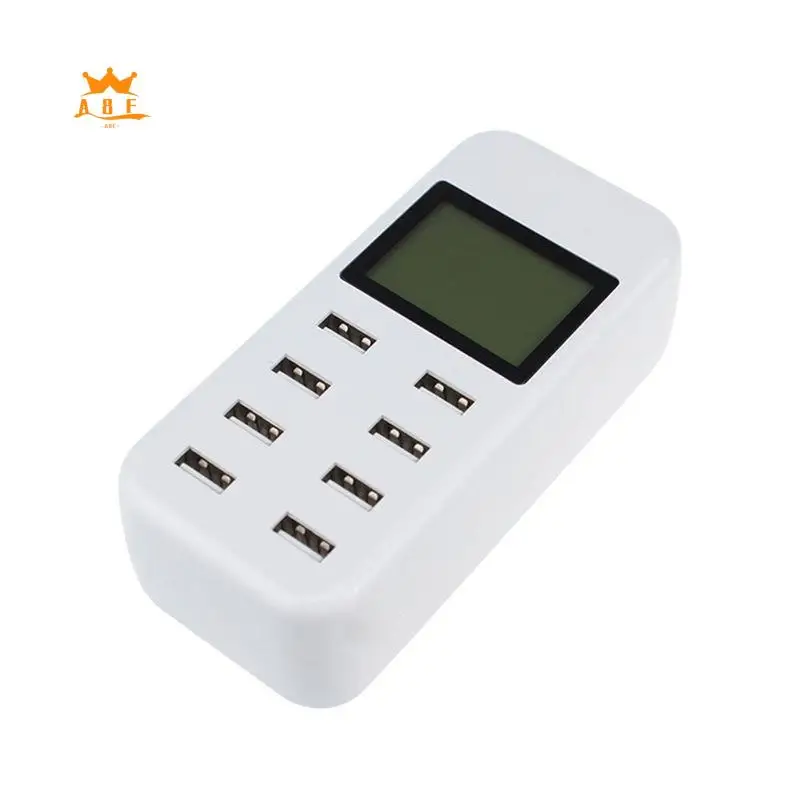 A08E-8Port Smart USB Fast Charging Hub With LCD 40W Multiport USB Charging Station Wall Travel For For Ipad
A08E-8Port Smart USB Fast Charging Hub With LCD 40W Multiport USB Charging Station Wall Travel For For Ipad