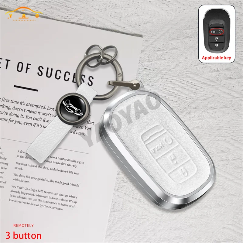 2024 New Alloy Leather Key Case Cover Shell For Honda Civic Accord HR-V CR-V CRV 2021 2022 2023
2024 New Alloy Leather Key Case Cover Shell For Honda Civic Accord HR-V CR-V CRV 2021 2022 2023