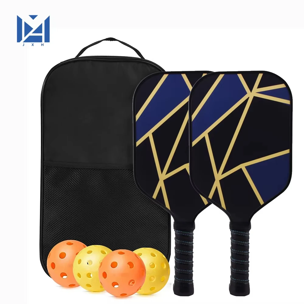 Pickleball Paddles Set of 2 Fiberglass Pickleball Set with Non-Slip Ergonomic Soft Grip Pickleball Balls Bag Gifts for Men Women
Pickleball Paddles Set of 2 Fiberglass Pickleball Set with Non-Slip Ergonomic Soft Grip Pickleball Balls Bag Gifts for Men Women