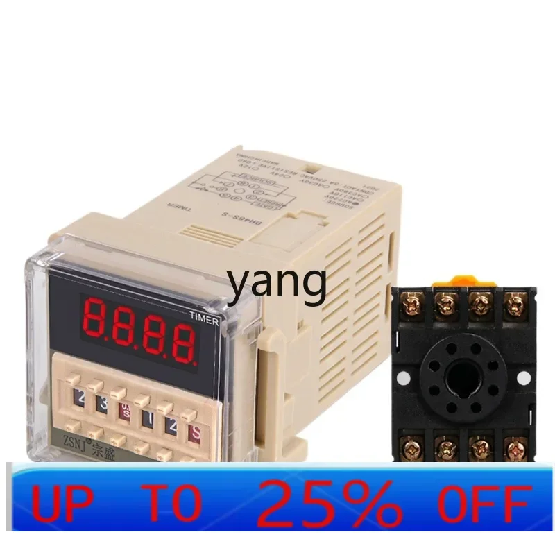 Lhh DH48S-S dual-cycle control power-on adjustable small controller 220380v
Lhh DH48S-S dual-cycle control power-on adjustable small controller 220380v