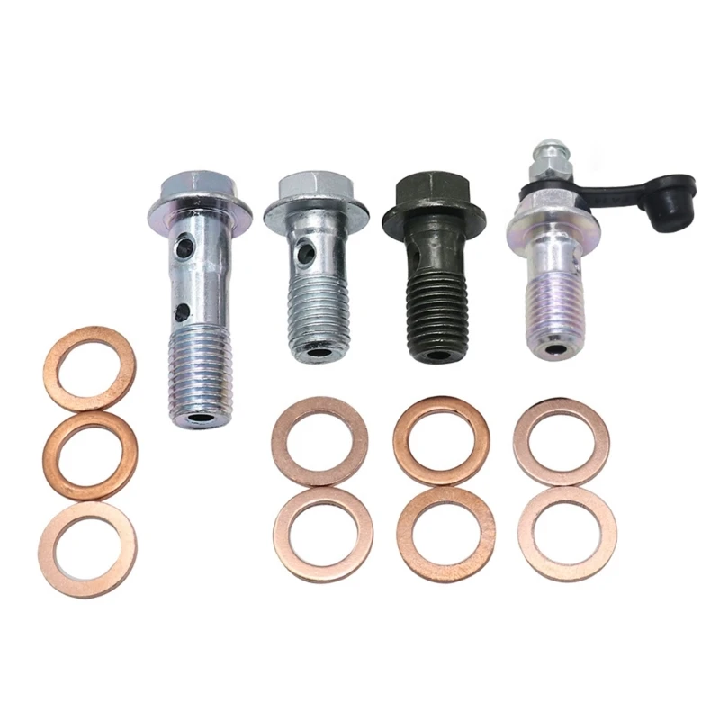 10Pcs Stainless Steel Brake Banjo Bolts Motorcycle Banjo Bolts&Washers Easy Use Dropship
10Pcs Stainless Steel Brake Banjo Bolts Motorcycle Banjo Bolts&Washers Easy Use Dropship