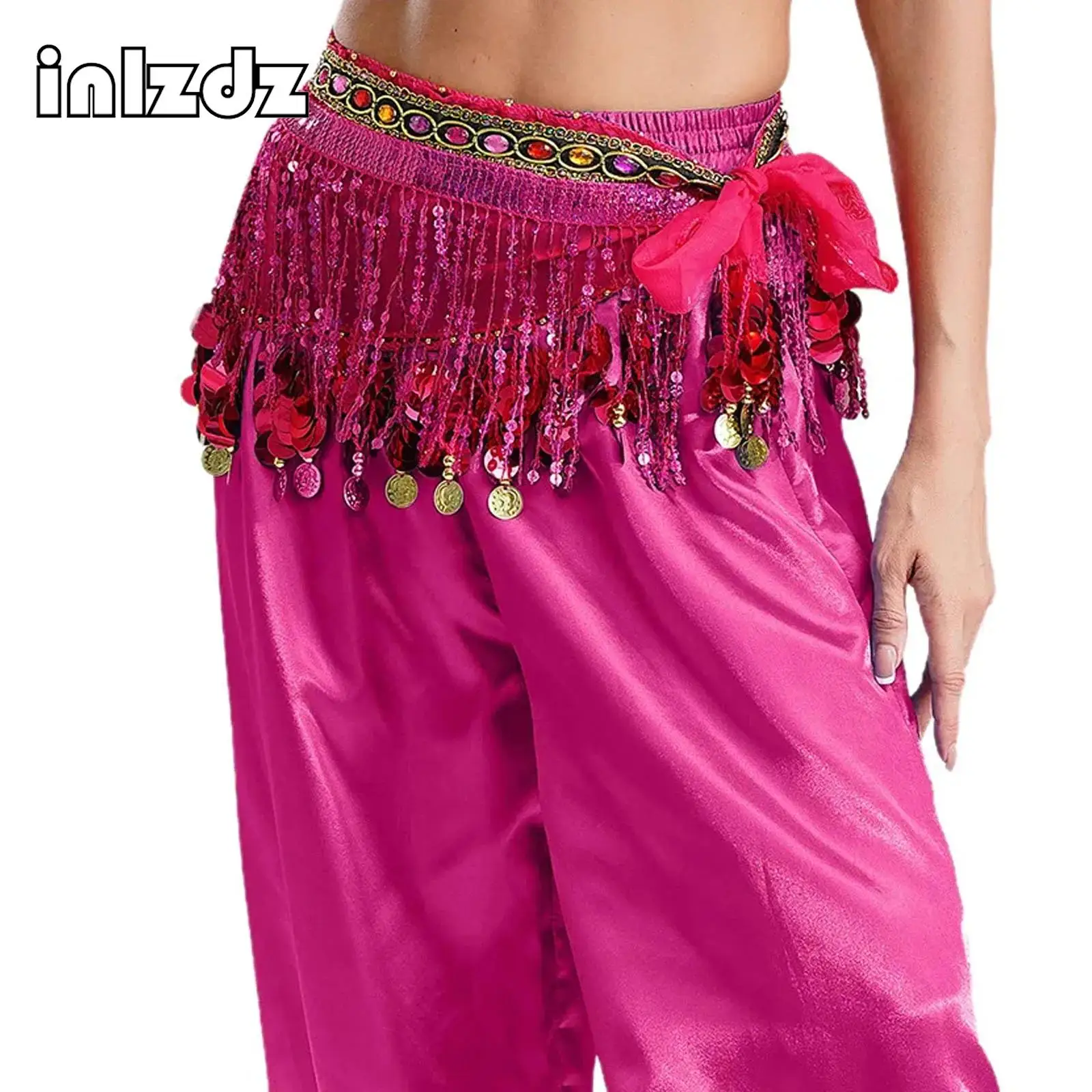 India Arab Dancer Skirt Women Sexy Belly Dance Hip Scarf Wrap Belt Dancer Skirt Bellydance Show Sequins Tassels Costumes
India Arab Dancer Skirt Women Sexy Belly Dance Hip Scarf Wrap Belt Dancer Skirt Bellydance Show Sequins Tassels Costumes