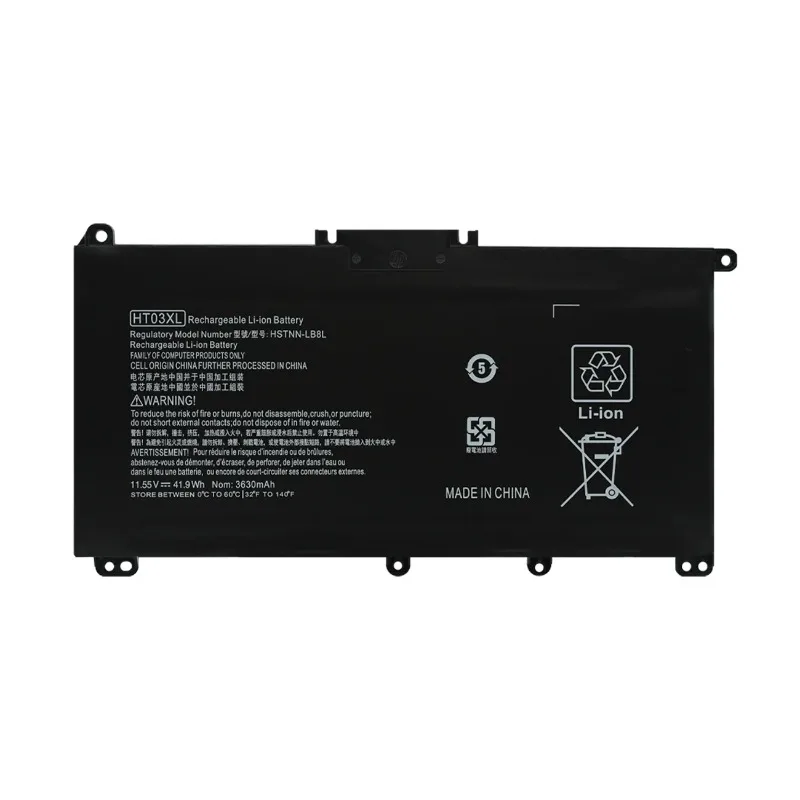 For HP HT03XL L11119-855 Laptop Battery For HP Pavilion 14-CE 14M-DH 15-CS 15-CU 15-DB 15-DW 15-DY 15-EF Series 240 245 G7
For HP HT03XL L11119-855 Laptop Battery For HP Pavilion 14-CE 14M-DH 15-CS 15-CU 15-DB 15-DW 15-DY 15-EF Series 240 245 G7
