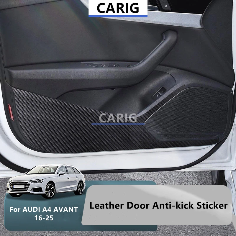 For AUDI A4 AVANT 16-25 Leather Door Anti-kick Sticker Modified Car Interior Protection Modification Accessories Refit
For AUDI A4 AVANT 16-25 Leather Door Anti-kick Sticker Modified Car Interior Protection Modification Accessories Refit