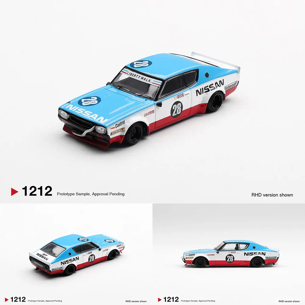 Presale MINIGT 1/64 Nissan Skyline Kenmeri Liberty Walk Nissan Diecast Model Car High Performance Model Gift for Boys Adults
Presale MINIGT 1/64 Nissan Skyline Kenmeri Liberty Walk Nissan Diecast Model Car High Performance Model Gift for Boys Adults