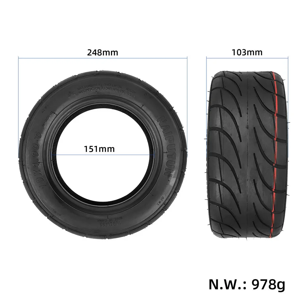 New High Quality Tubeless Tire Tyre Rubber 10 Inch 10pc Road Vacuum Tires For Electric Scooter For Mercane MX60
New High Quality Tubeless Tire Tyre Rubber 10 Inch 10pc Road Vacuum Tires For Electric Scooter For Mercane MX60