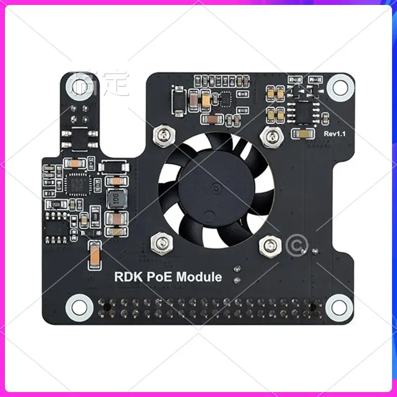 AP-для RDK X5 Poe HAT с вентилятором + радиатором для материнской платы D-Robotics RDK X5 IEEE 802.3Af/At Плата расширения
AP-для RDK X5 Poe HAT с вентилятором + радиатором для материнской платы D-Robotics RDK X5 IEEE 802.3Af/At Плата расширения