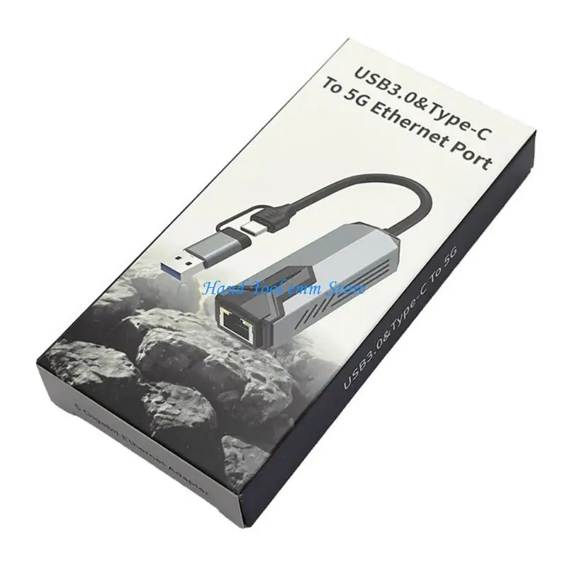 H37F MultiStandard USB C To Ethernet Adapter IEEE802.3bz Compliant 10Gbps Data Transfer Metal Housing Heat Dissipation Design
H37F MultiStandard USB C To Ethernet Adapter IEEE802.3bz Compliant 10Gbps Data Transfer Metal Housing Heat Dissipation Design