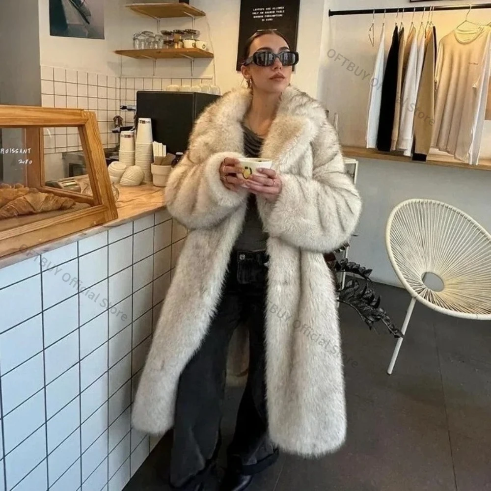 OFTBUY Fluffy Fur Faux Fur Coat Long Fake Fur Jacket Long Sleeves Fur Coat Eco-friendly European Style Loose Casual Women Winter
OFTBUY Fluffy Fur Faux Fur Coat Long Fake Fur Jacket Long Sleeves Fur Coat Eco-friendly European Style Loose Casual Women Winter