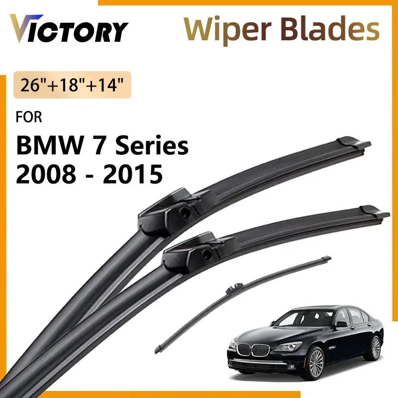 Front Rear Wiper Blades For BMW 7 Series F01 F02 F04 2008 - 2015 Alpina B7 2014 2013 2012 2011 2010 2009 Windshield Windscreen
Front Rear Wiper Blades For BMW 7 Series F01 F02 F04 2008 - 2015 Alpina B7 2014 2013 2012 2011 2010 2009 Windshield Windscreen