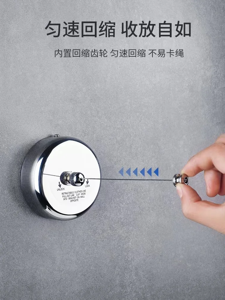 304 stainless steel clothesline Hotel Apartment 201 stainless steel clothesline telescopic steel wire rope nylon rope
304 stainless steel clothesline Hotel Apartment 201 stainless steel clothesline telescopic steel wire rope nylon rope