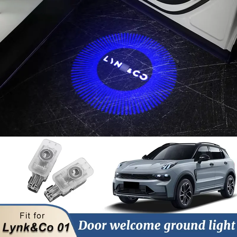 2pcs Led Car Door Welcome Lights for Lynk&Co 01 02 03 05 09 Opening Light Illuminating Ground Warning Projector logo Lamp
2pcs Led Car Door Welcome Lights for Lynk&Co 01 02 03 05 09 Opening Light Illuminating Ground Warning Projector logo Lamp