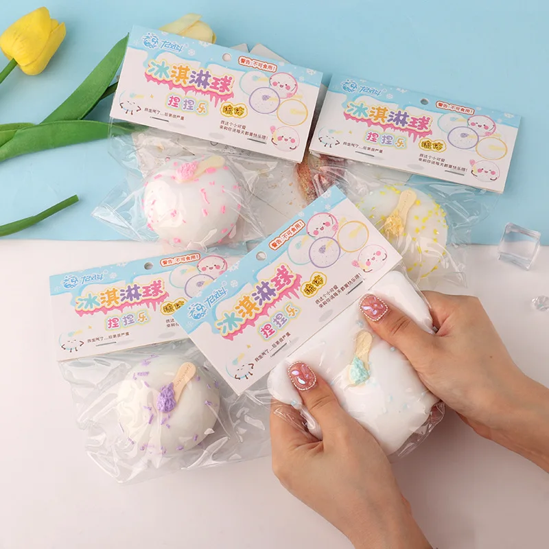 Ice Cream Squish Autism Sensory Toys for Children Anxiety Handmade Fluid Pinch Squeeze Toys Stress Relief Soft Antistress Ball
Ice Cream Squish Autism Sensory Toys for Children Anxiety Handmade Fluid Pinch Squeeze Toys Stress Relief Soft Antistress Ball