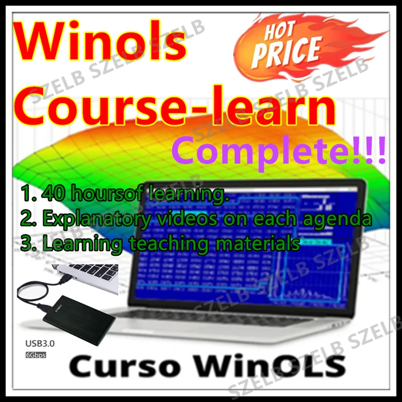 Advanced basic level Complete WINOLS course-learn to rewrite the memory of the ECU 40 hours video + explanatory videos 320 page
Advanced basic level Complete WINOLS course-learn to rewrite the memory of the ECU 40 hours video + explanatory videos 320 page
