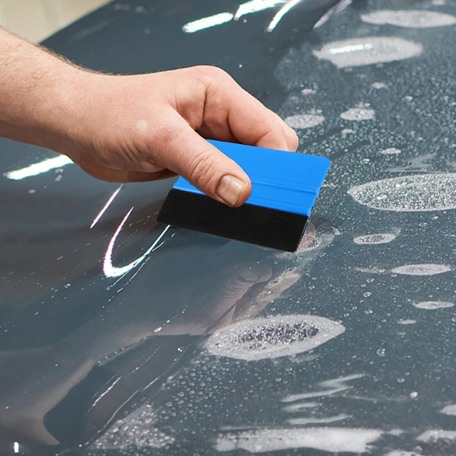 1 set Sealing Set Sturdy Plastic Felt Edge Tools for Car Vinyl Wrap Film Applying Tinting Wall Paper Squeegee Squeegee
1 set Sealing Set Sturdy Plastic Felt Edge Tools for Car Vinyl Wrap Film Applying Tinting Wall Paper Squeegee Squeegee