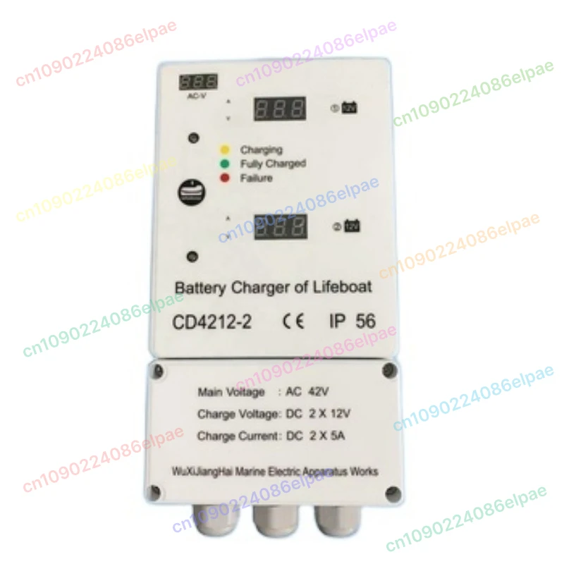 IN STOCK 2025 HOT SELL CD4212-2/CD4212-1 Lifeboat Charger/Digital Battery Charger For Boats
IN STOCK 2025 HOT SELL CD4212-2/CD4212-1 Lifeboat Charger/Digital Battery Charger For Boats