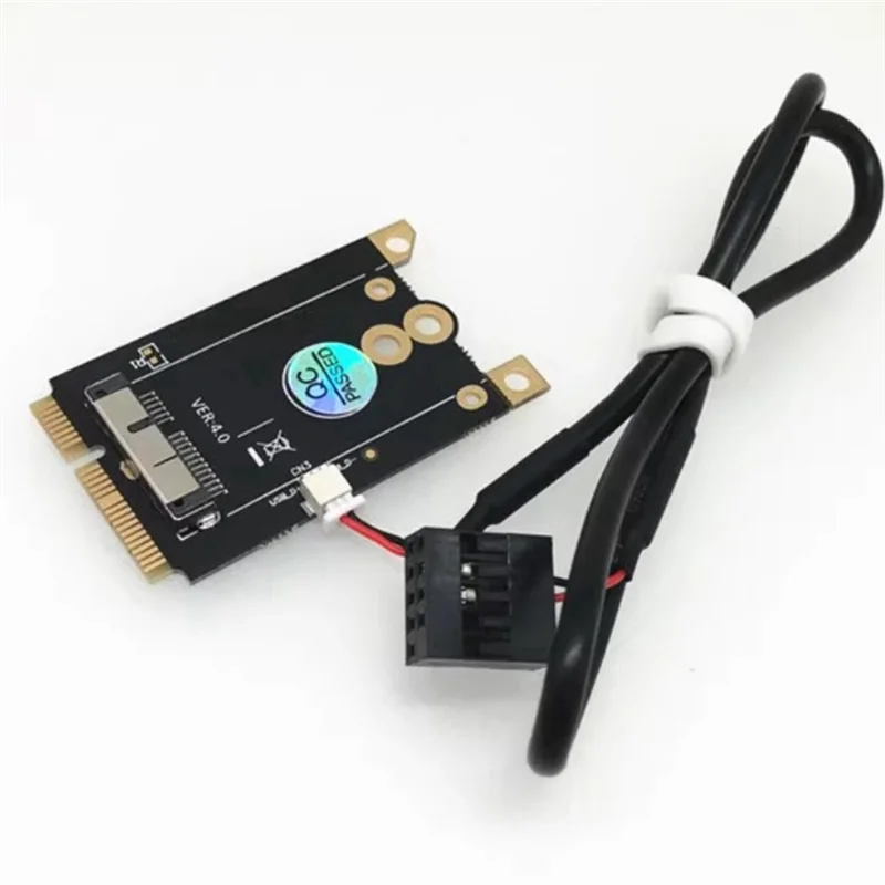 Новый адаптер WIFI-карты Mini PCI-E для беспроводной сетевой карты ноутбука BCM94360CS2/BCM94360CD/BCM943224PCIEBT2
Новый адаптер WIFI-карты Mini PCI-E для беспроводной сетевой карты ноутбука BCM94360CS2/BCM94360CD/BCM943224PCIEBT2