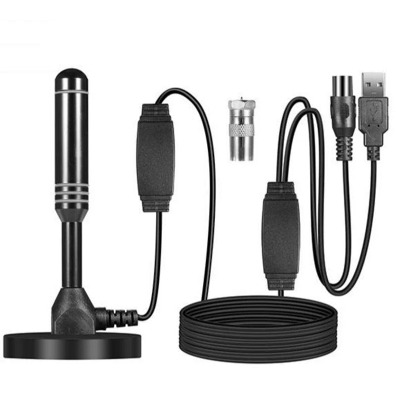 HD Digital TV Antenna 37Db High Gain Amplified HD TV Antenna Multi-Use Indoor Outdoor Digital HD Freeview Aerial Cable
HD Digital TV Antenna 37Db High Gain Amplified HD TV Antenna Multi-Use Indoor Outdoor Digital HD Freeview Aerial Cable