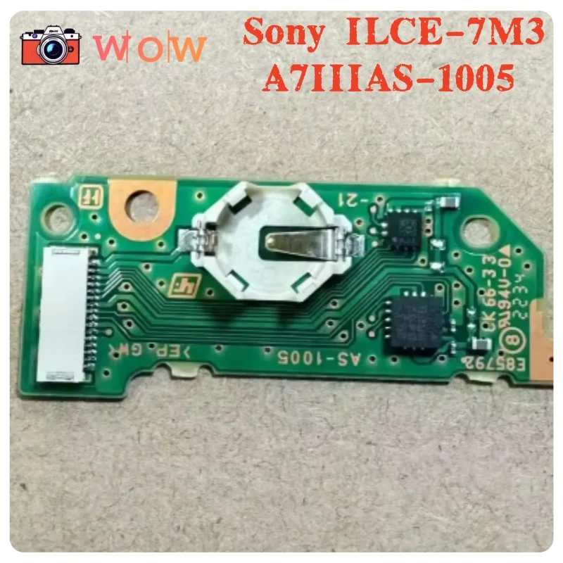 New battery power drive board PCB Repair parts For Sony ILCE-7M3 A7III A7M3 AS-1005 camera
New battery power drive board PCB Repair parts For Sony ILCE-7M3 A7III A7M3 AS-1005 camera